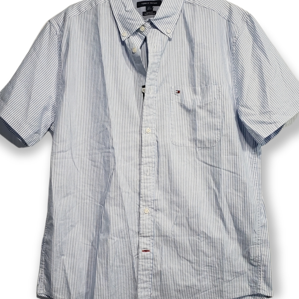 Tommy Hilfiger Striped Short Sleeve Classic Fit Brand New with tags
